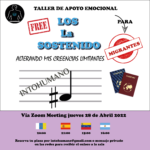 Taller de apoyo emocional "Los LA Sostenido-Migrantes"